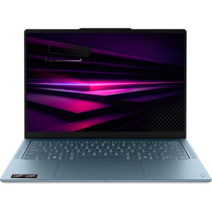 Lenovo 14'' Yoga Slim 7 14AGP11, WUXGA OLED, Procesor AMD Ryzen™ AI 7 445 (8M Cache, up to 4.6 GHz), 16GB LPDDR5X, 1TB SSD, AMD Radeon 840M, Win 11 Home, Tidal Teal, 3Yr Onsite Premium Care