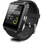Cronos U8 negru, curea silicon negru