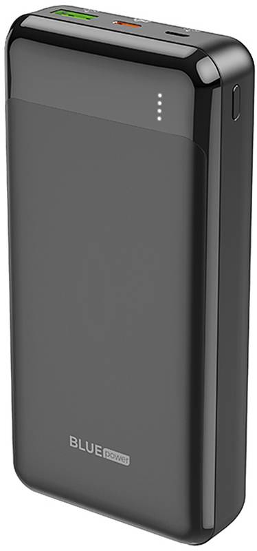 Baterie externa BLUE Power BBJ19A, 20000 mAh, 1x USB, 1x USB-C, Power Delivery 3.0, Quick Charge 3.0, Black