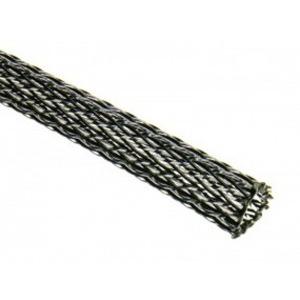 Techflex Flexo PET Sleeve 6mm - Carbon, 1m