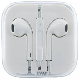 4World In-Ear, 08930 White pentru iPhone, iPad si iPod