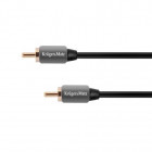 Cablu audio Kruger&Matz RCA Male - RCA Male, 1.8m, negru