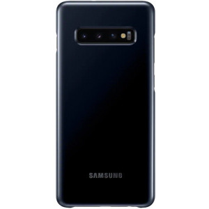 Samsung Protectie pentru spate LED Cover Black pentru Galaxy S10