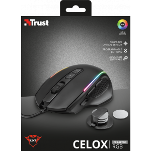 Mouse Gaming Trust GXT 165 CELOX RGB - PC Garage