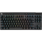 Tastatura Gaming Logitech G PRO X TKL Black Lightspeed Kailh GX Brown Switch Mecanica