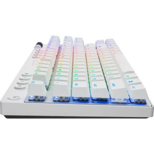 Logitech G PRO X TKL White Lightspeed Kailh GX Brown Switch Mecanica
