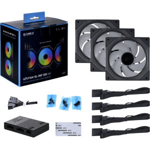 Lian Li Uni Fan SL-INF120 RGB 120mm Three Fan Pack