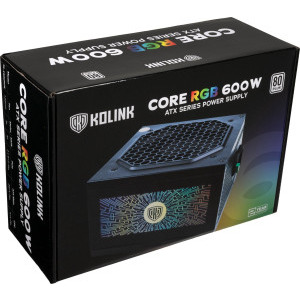 Kolink Core RGB, 80+, 600W
