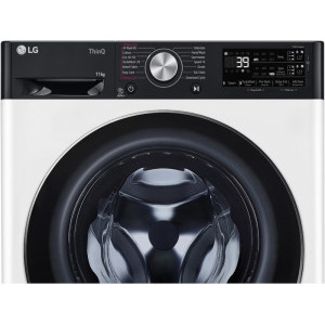 LG F4WR711S3HA, 11 kg, 1400 RPM, Clasa A, AI Direct Drive, Auto Dose, Smart Diagnosis, TurboWash, Alb