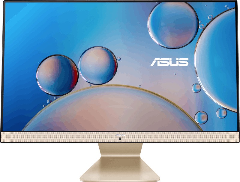 All-In-One PC ASUS M3700, 27 inch FHD IPS, Procesor AMD Ryzen 5 5500U 2.1 GHz, 16GB RAM, 512GB SSD, Radeon Graphics, Camera Web, no OS