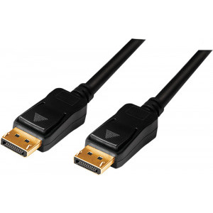 Logilink DisplayPort Male - DisplayPort Male, v1.2, 15m, activ, negru