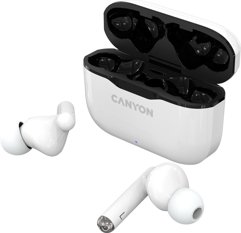 Casti Canyon CNE-CBTHS3W, Wireless Stereo White