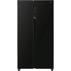 Frigider Side By Side Candy CHSBSO 6174B, No Frost, 532 L, Super Freezing, Sky LED, Display, Clasa E, 177 cm, Negru