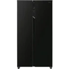 Frigider Side By Side Candy CHSBSO 6174B, No Frost, 532 L, Super Freezing, Sky LED, Display, Clasa E, 177 cm, Negru