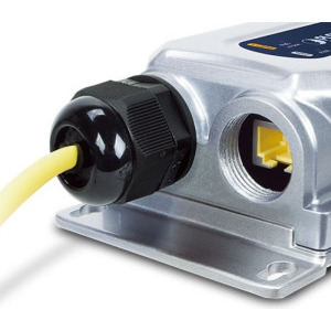 Planet Industrial IP67 1-Port 2.5G 60W 802.3bt PoE++ Injector IPOE-175