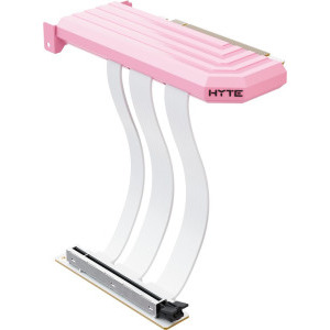 Accesoriu carcasa HYTE PCIe 5.0 Riser Cable, 200mm, Strawberry Milk Pink