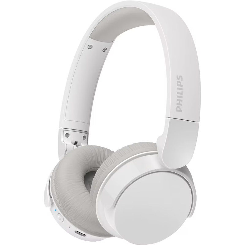 Casti Philips Over-Ear, TAH3209WT/00, Wireless, Bluetooth, White