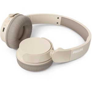 Philips Over-Ear, TAH3209BG/00, Wireless, Bluetooth, Bej