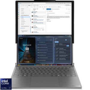 Laptop Lenovo 14 / 16.7 ThinkBook Plus G6 Rollable, 2000 x 1600 (14 Roll In) / 2000 x 2350 (16.7 Roll Out) 120Hz VRR, Procesor Intel® Core™ Ultra 7 258V (12M Cache, up to 4.80 GHz), 32GB LPDDR5X, 1TB SSD, Intel Arc 140C, Win 11 Pro, Luna Grey