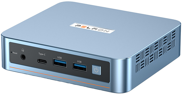 Mini PC Peladn WI-6, Procesor Intel N150 3.6GHz Twin Lake, 16GB RAM, 512GB SSD, UHD Graphics, no OS