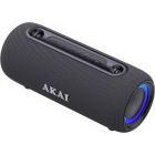 Akai Boxa portabila ABTSW-40, 15W, IPX5, Bluetooth 5.3, TWS, RGB, Black
