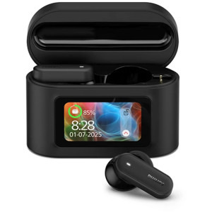 Philips In-Ear, TAT6000BK/00, True Wireless, Bluetooth, 4 Microfoane, Hybrid ANC, IPX5, Black