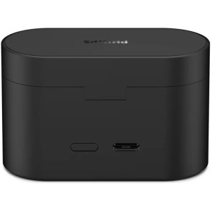 Philips In-Ear, TAT6000BK/00, True Wireless, Bluetooth, 4 Microfoane, Hybrid ANC, IPX5, Black