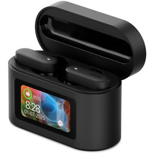 Philips In-Ear, TAT6000BK/00, True Wireless, Bluetooth, 4 Microfoane, Hybrid ANC, IPX5, Black