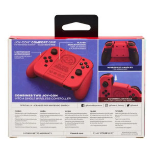 POWERA NSAC0058-02 Suport pentru Nintendo Switch Joy-Con Super Mario Red