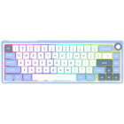 Tastatura Gaming AQIRYS Talitha RGB White Jerrzi Sea Salt Mousse Switch Mecanica