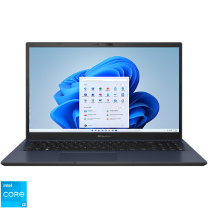 ASUS 15.6'' ExpertBook B1 B1502CVA, FHD, Procesor Intel® Core™ i3-1315U (10M Cache, up to 4.50 GHz), 8GB DDR4, 512GB SSD, Intel UHD, Win 11 Pro Education, Star Black