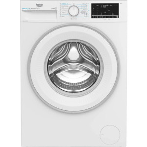 Masina de spalat rufe Beko B3WFU49415WWES, Slim, 9 kg, 1400 RPM, Clasa A, ProSmart Inverter, EnergySpin, SteamCure, SteamTherapy, Iron Fast, AddXtra, Alb