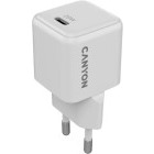 Incarcator retea Canyon GaN, 1x USB-C, Power Delivery 20W, tehnologie Quick Charge 3.0