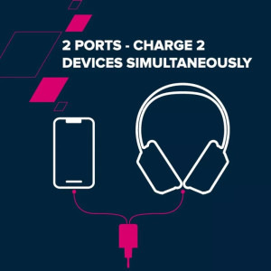 Canyon GaN, 2x USB-C, Power Delivery 35W