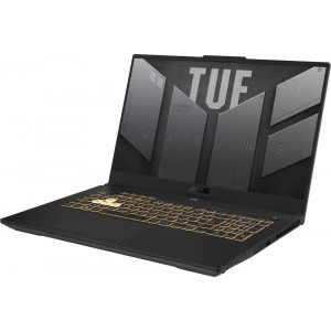 ASUS Gaming 17.3'' TUF F17 FX707ZC4, FHD 144Hz, Procesor Intel® Core™ i5-12500H (18M Cache, up to 4.50 GHz), 16GB DDR4, 512GB SSD, GeForce RTX 3050 4GB, No OS, Mecha Gray