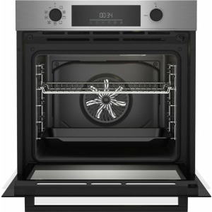 Beko BBIM11300XMP, Electric, 72 L, Multifunctional, Autocuratare pirolitica, AEROperfect, SteamShine Cleaning, 7 functii, Grill, Clasa A+, Inox