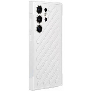 Samsung Capac protectie spate Shield Light Gray pentru Galaxy S24 Ultra