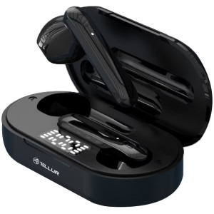 Casti Tellur In-Ear, Flip TWS, Black