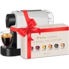 Espressor de cafea Tchibo  Cafissimo Pure Plus Alb + Classic Collection, 1250W, 15bar, 0.8L