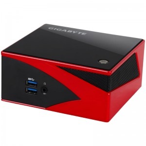 GIGABYTE BRIX, Richland A8-5557M 2.1GHz, 2x DDR3 16GB max, mSATA, HDD 2.5 inch, R9 M275X 2GB, Wi-Fi, Bluetooth, HDMI, Mini DisplayPort, USB 3.0