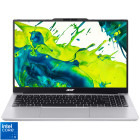 Laptop Acer 15.6'' Aspire Lite 15 AL15-53P, FHD IPS, Procesor Intel® Core™ 5 120U (12M Cache, up to 5.00 GHz), 16GB DDR4, 512GB SSD, Intel Graphics, No OS, Light Silver