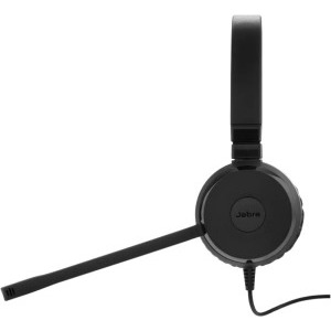 Jabra Office/Call Center, Evolve 20 SE MS, Wired, Binaural, On-Ear, USB-C/USB-A, Black