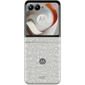 Motorola Razr 70, 256GB, 8GB RAM, Dual SIM, 5G, Tri-Camera, PANTONE Bright White