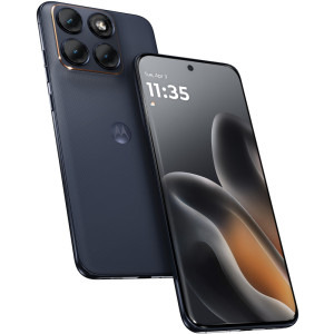 Motorola Edge 70 Fusion, 256GB, 8GB RAM, Dual SIM, 5G, Tri-Camera, Baterie 5200 mAh, incarcare TurboPower 68W, PANTONE Silhouette (black)