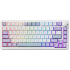 Tastatura Gaming Ajazz AK820 MAX RGB White/Purple Magnetic Switch Mecanica