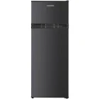 Frigider Heinner HF-H2206DGE++, 206 L, Clasa E, Control mecanic, 143 cm, Antracit