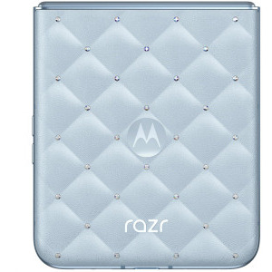 Motorola Razr 60 Swarovski, 256GB, 8GB RAM, Dual SIM, 5G, Tri-Camera, Pantone Ice Melt