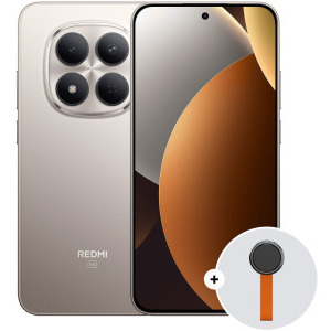 Xiaomi Redmi Note 15 Pro, 512GB, 8GB RAM, Dual SIM, 5G, Tri-Camera, Titanium + Woven Strap Ring Stand