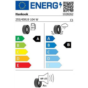 HANKOOK Ventus S1 Evo3 EV K127E Sound Absorber EV T2 XL255/45R19 104W