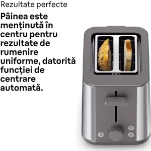 Braun Prajitor de paine PurShine HT1510GY, 900W, Argintiu/Gri